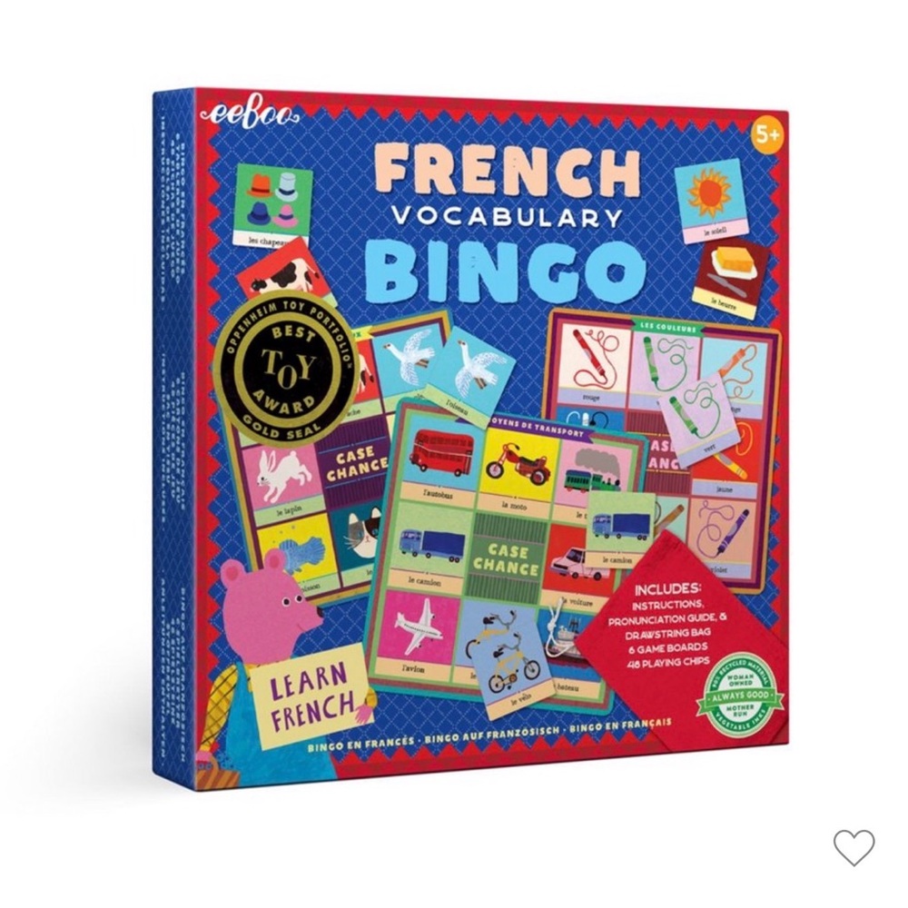 New ⭐️ French Vocabulary Bingo Game - Picture 2 of 2